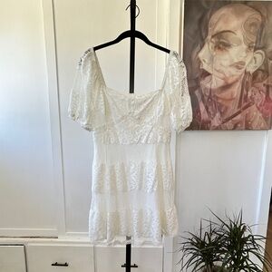 Free people lace mini dress